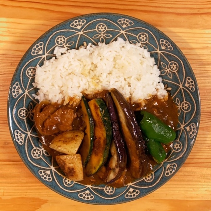 焼き野菜カレー